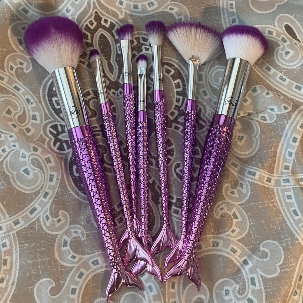 Lurella Mermaid Themed Brush Set